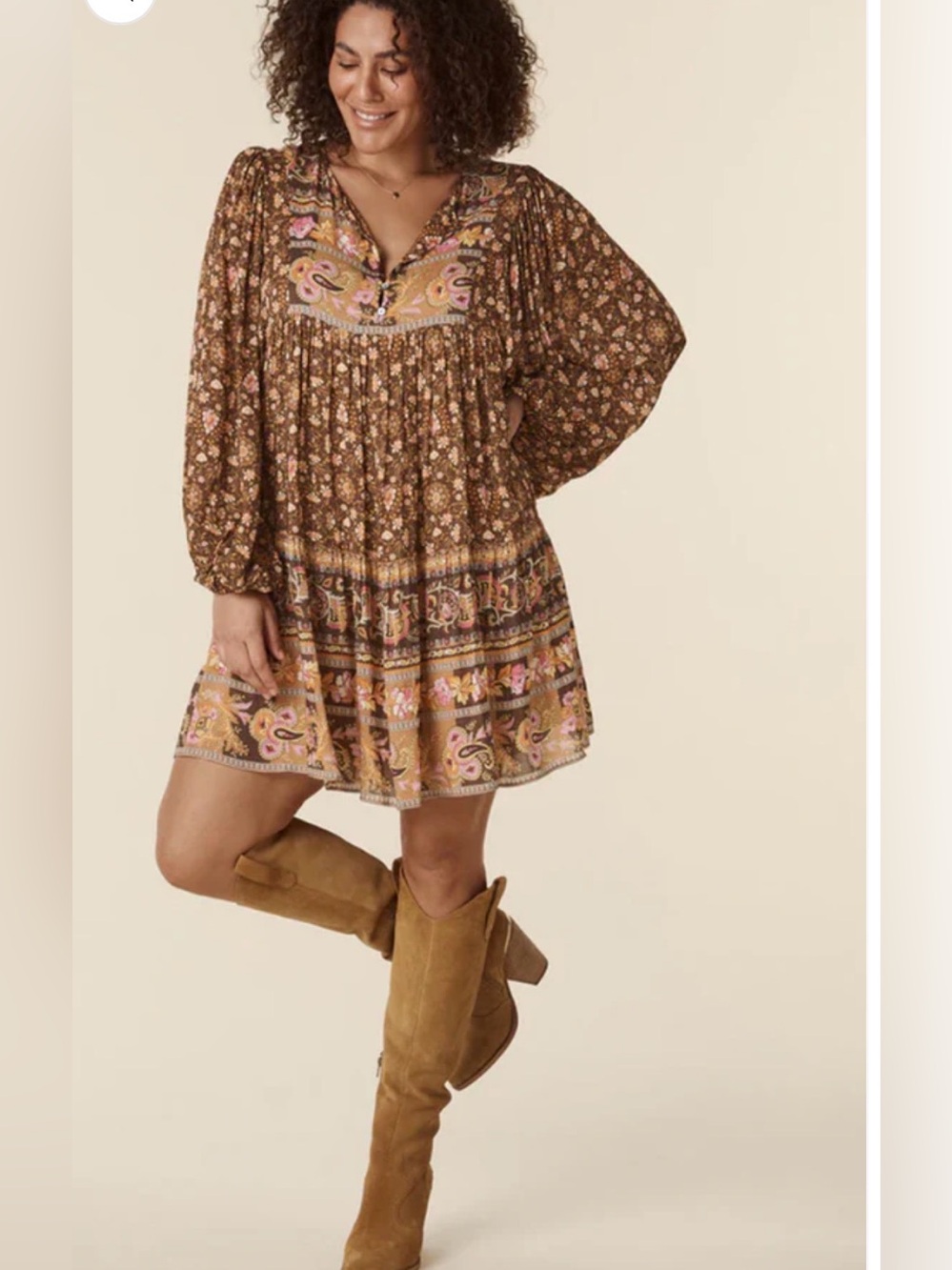 Spell Madame peacock boho mini medium